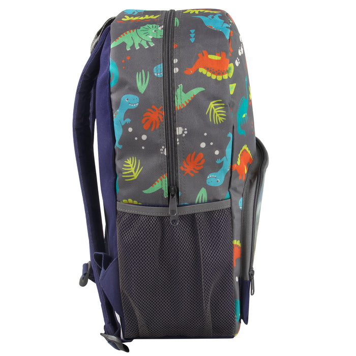 43cm Printed Children's Backpack School Bag 20L Capacity - Dinosaur Themed