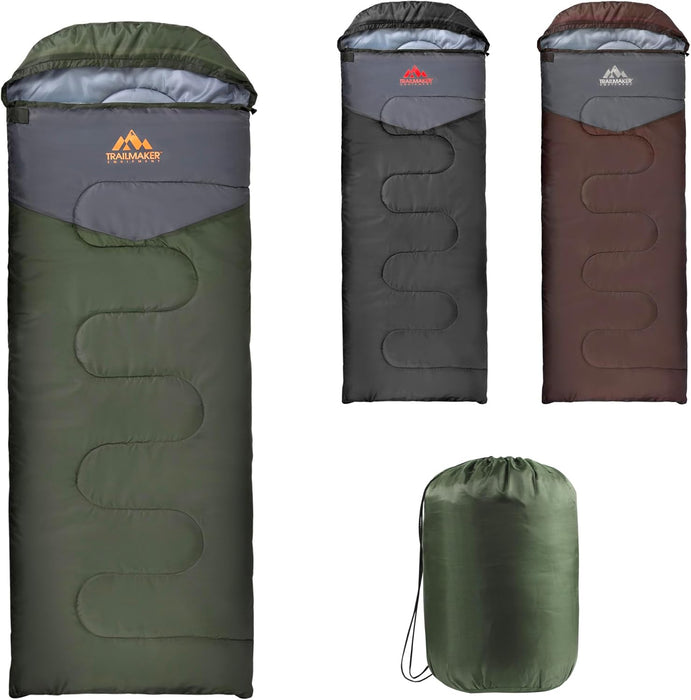 Waterproof Extra Cold Weather Sleeping Bags (15°F/ -10°C)