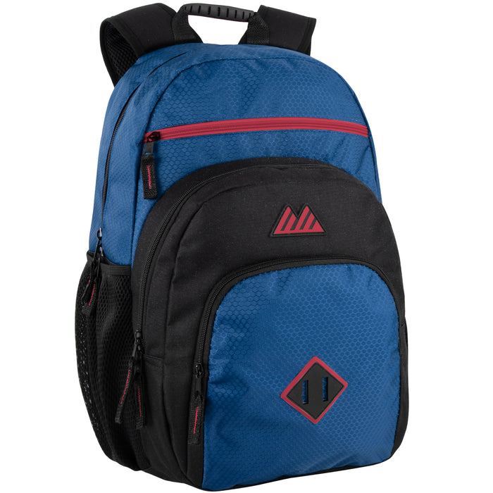 48cm Double Dome Backpack 26L Capacity w Laptop Sleeve -3 Colors