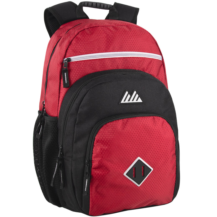 48cm Double Dome Backpack 26L Capacity w Laptop Sleeve -3 Colors