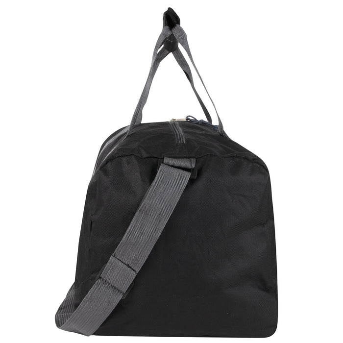 44cm Duffel Bag Medium 28L Capacity - Black