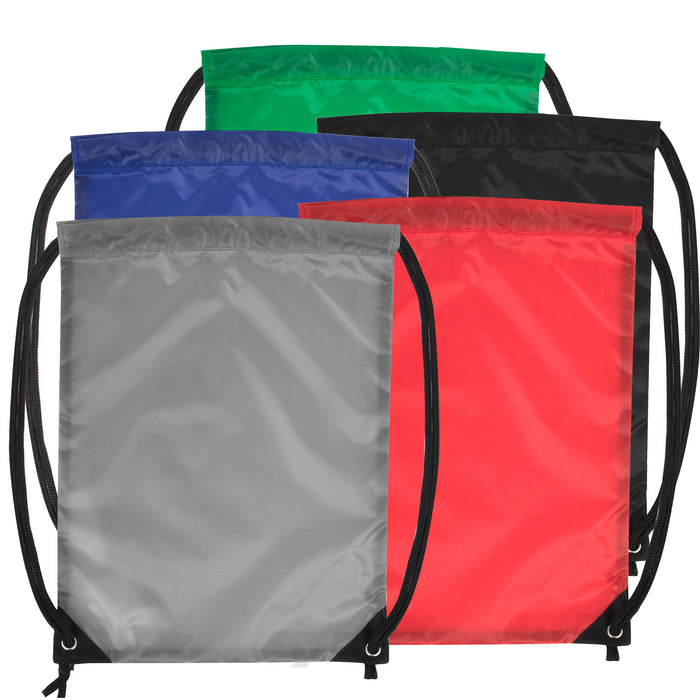 38cm Basic Drawstring Kit Bag - 5 Colours