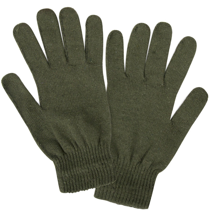 Adult Knit Gloves - 5 Color Assortment