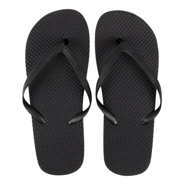 Women's Flip Flops - All Black