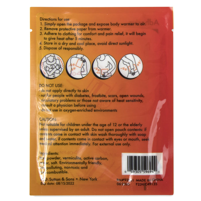 Instant Body Warmers