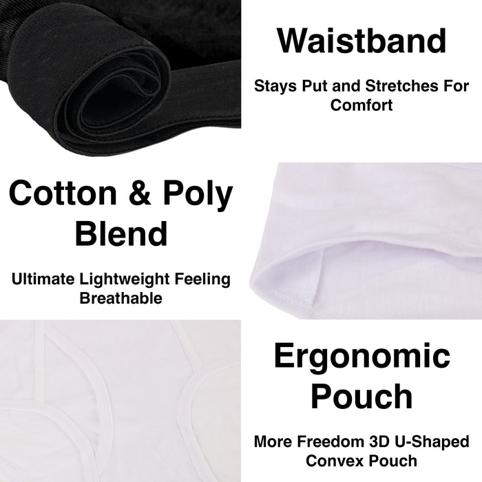 Men's Boxer Briefs - 3 Color Assortment