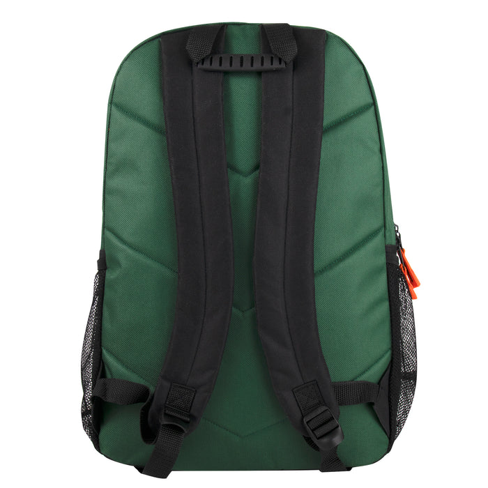 48cm Double Zippered Bungee Backpacks with Laptop Section - 4 Boys Colors