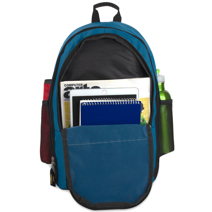 48cm Safety Reflective Backpack 25L Capacity - 5 Colours