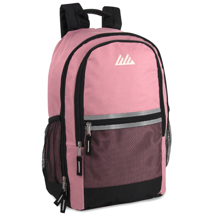 48cm Safety Reflective Backpack 25L Capacity - 3 Girls Colours