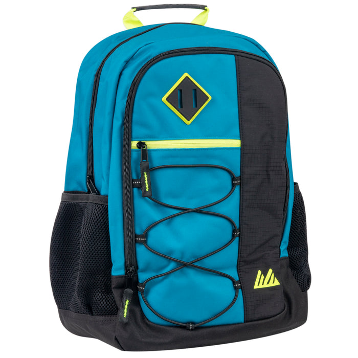 46cm Bungee Backpack 25L Capacity With Side Pocket - 3 Colours