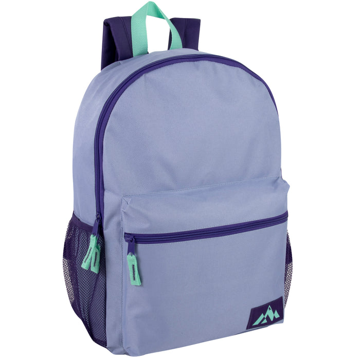 46cm Backpack 23L Capacity with Side Pocket - 5 Light Colours