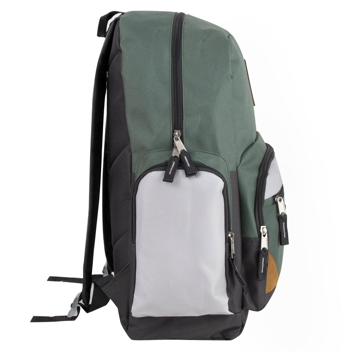 48cm Duo Compartment Backpack with Laptop Sleeve 25L Capacity - 3 Girls Colours