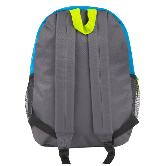 48cm Multi Pocket Bungee Backpack 25L Capacity - 5 Boys Colours