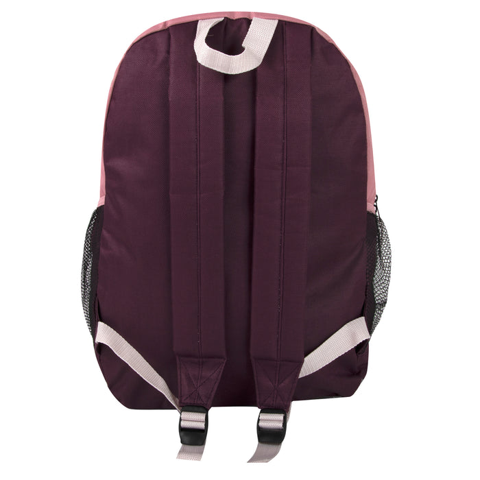 48cm Multi Pocket Bungee Backpack 25L Capacity - 4 Girls Colours