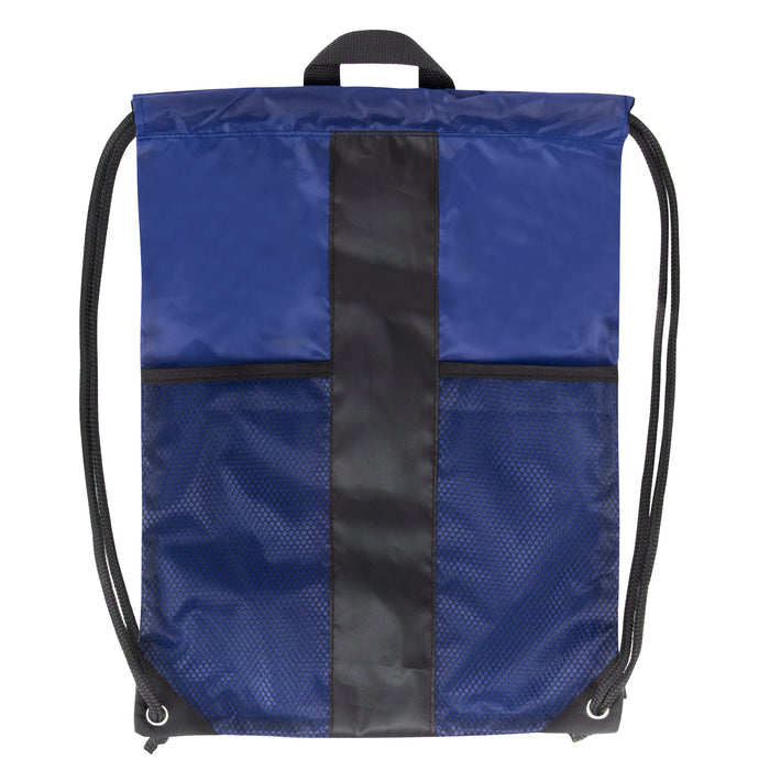 46cm Dual Mesh Drawstring Kit Bag - 4 Colours