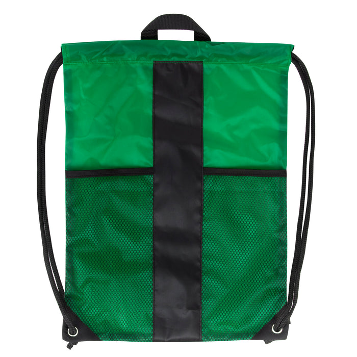 46cm Dual Mesh Drawstring Kit Bag - 4 Colours