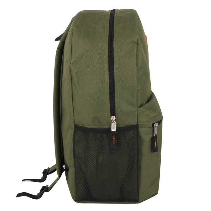 Wholesale 48cm Backpack 24L Capacity With Mesh Side Pockets - 4 Colours
