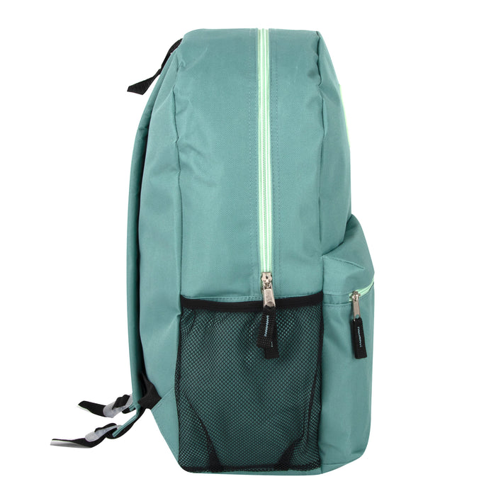 48cm Classic Backpack with Mesh Side Pockets - 4 Girl Colours
