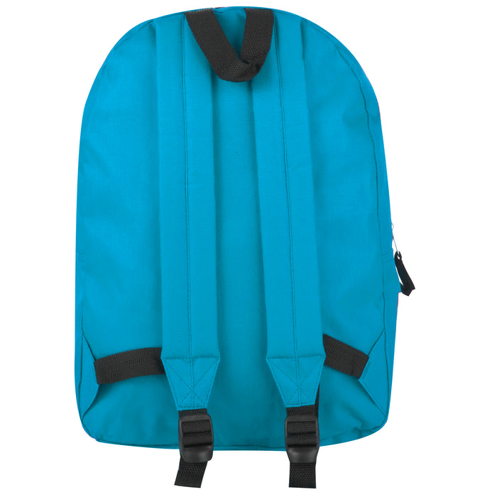 43cm Classic Backpack 20L Capacity - 4 Bright Colours