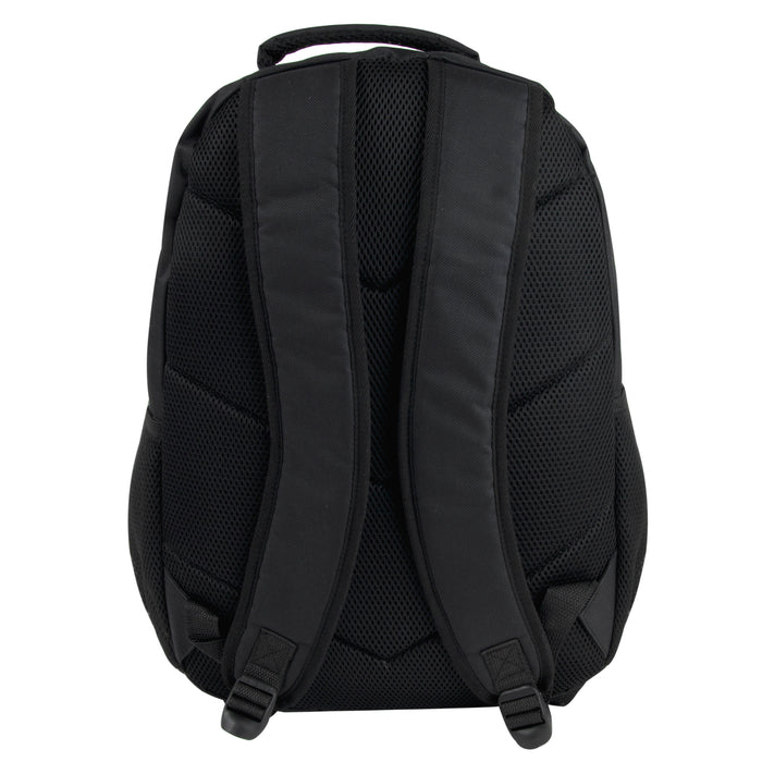 48cm Dual Strap Skate Backpack 32L Capacity w Laptop Sleeve - Black