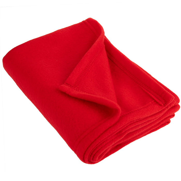Wholesale Fleece Kids Blanket 30" x 40" - 5 Assorted Colors