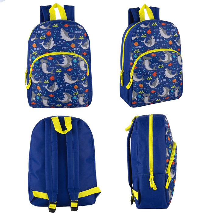 38cm Children's Character Backpack School Bag 14L Capacity - 8 Prints