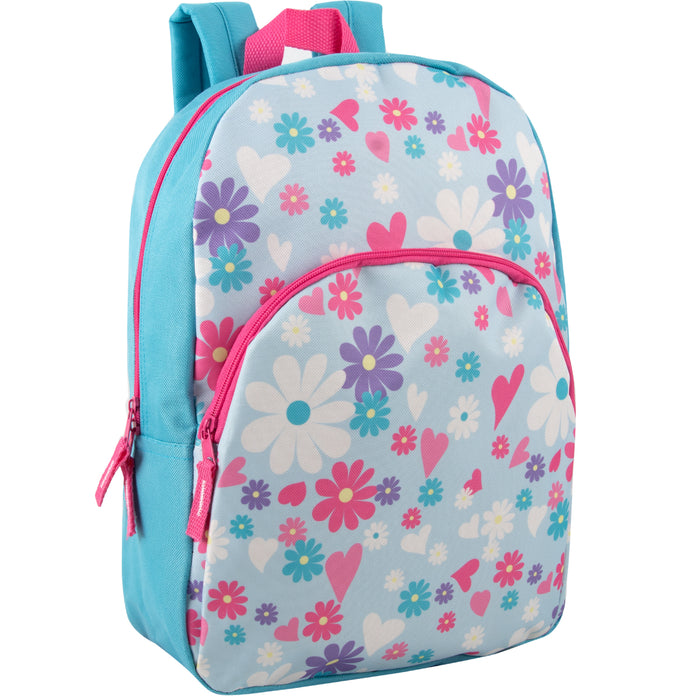 38cm Children's Character Backpack School Bag 14L Capacity - 8 Prints