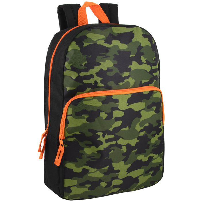 43cm Printed Backpack School Bag - 4 Boys Prints