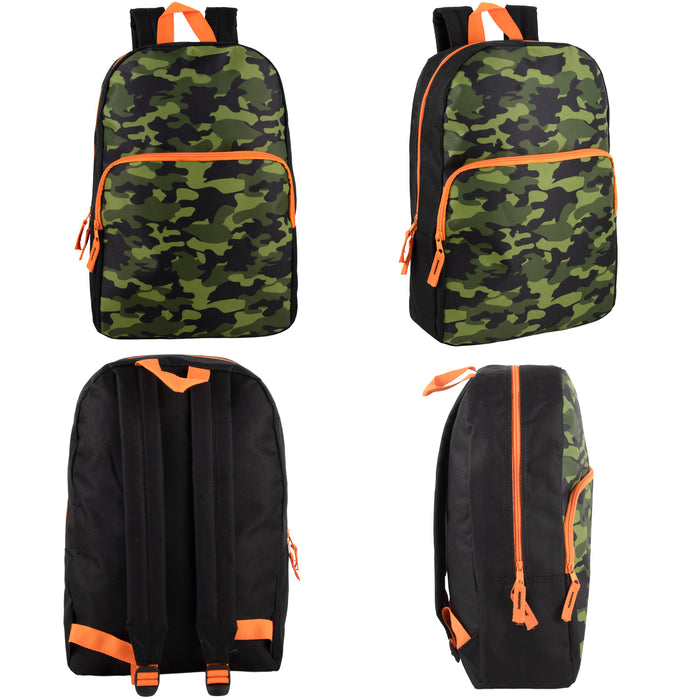 43cm Printed Backpack School Bag - 4 Boys Prints