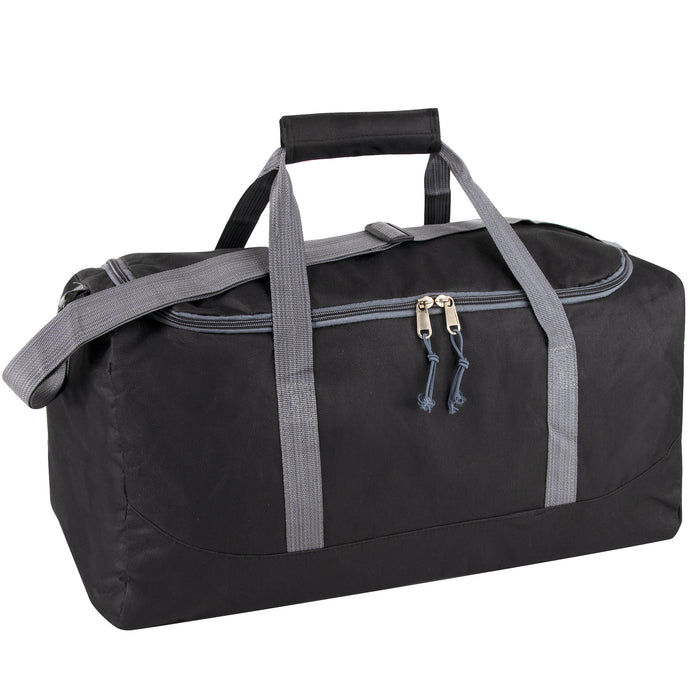 50cm Duffel Bag 39L Capacity - Black