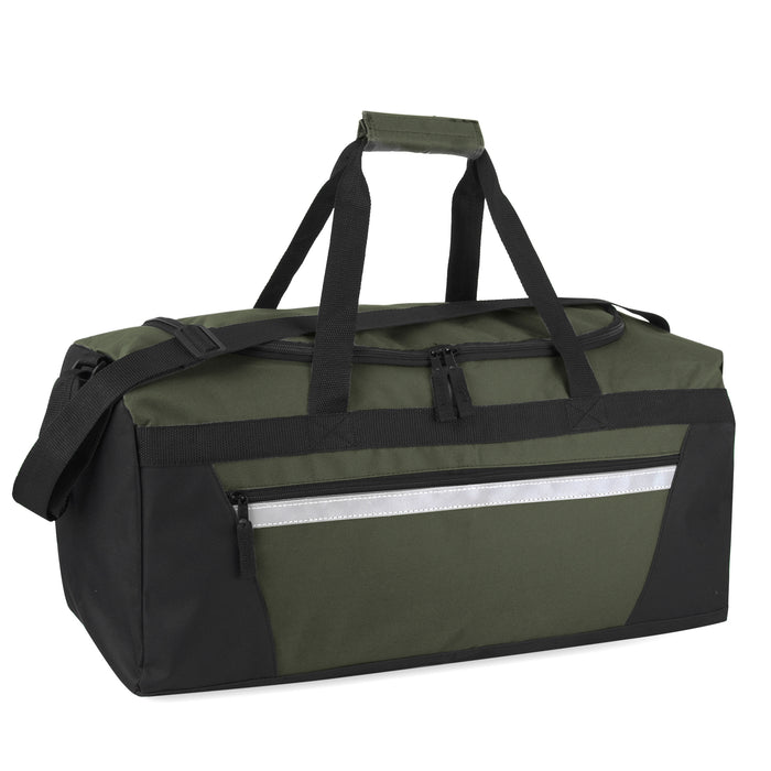 56cm Duffel Bag Large 43L Capacity - Dark Colors