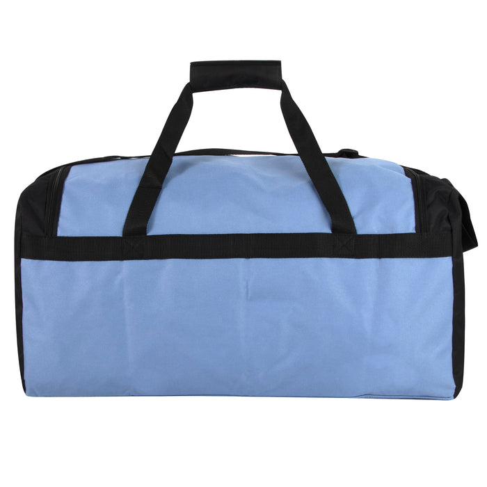 56cm Duffel Bag Large 43L Capacity - Light Blue