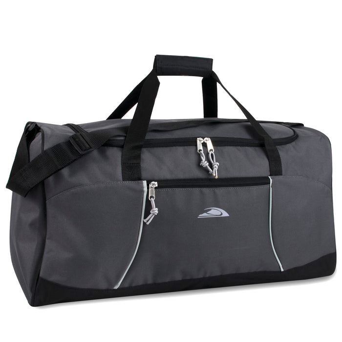 61cm Duffel Bag Jumbo 54L Capacity With Front Zippered Pocket