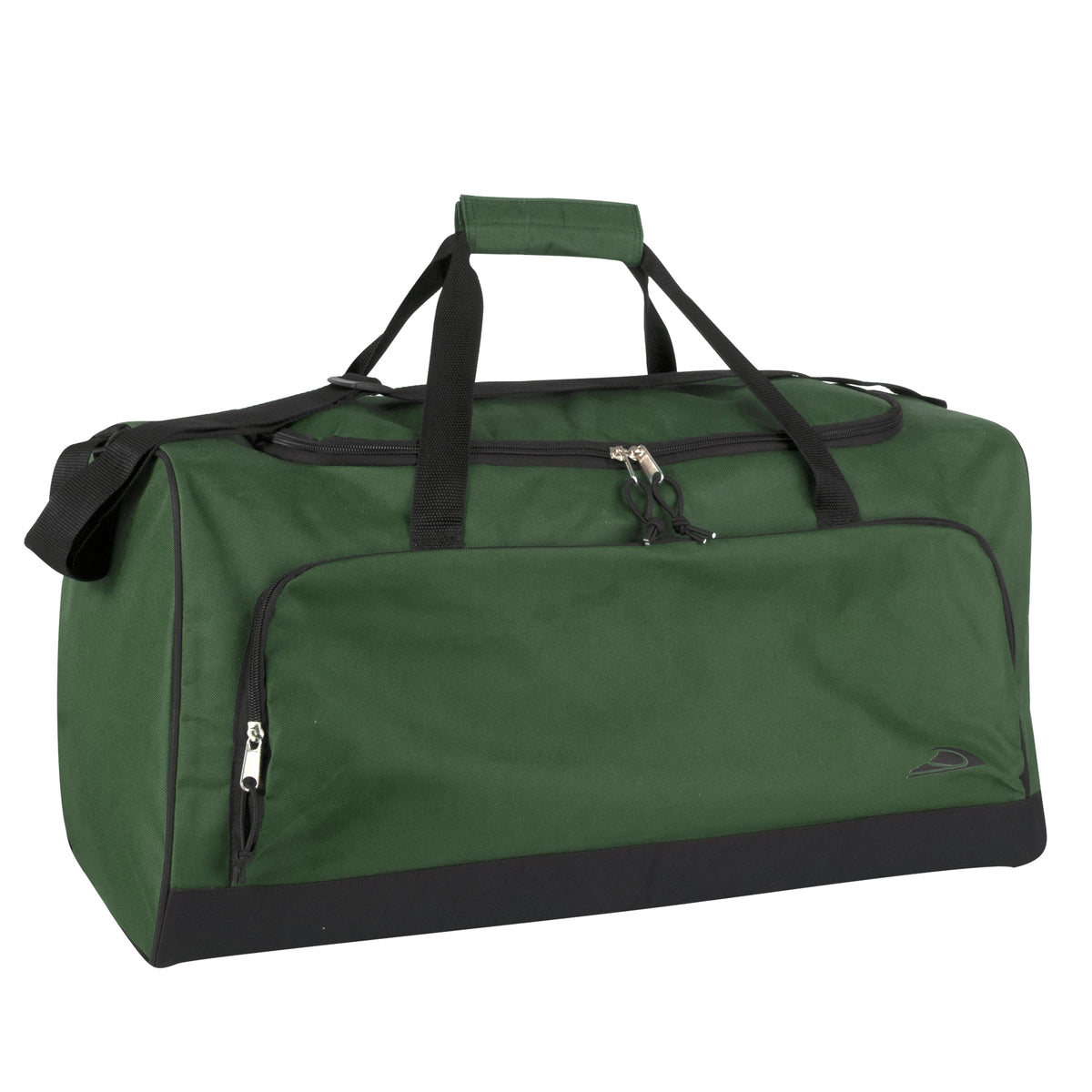 Wholesale Duffel Bag Jumbo 54L Capacity Hunter Green — BagsInBulk.co.uk