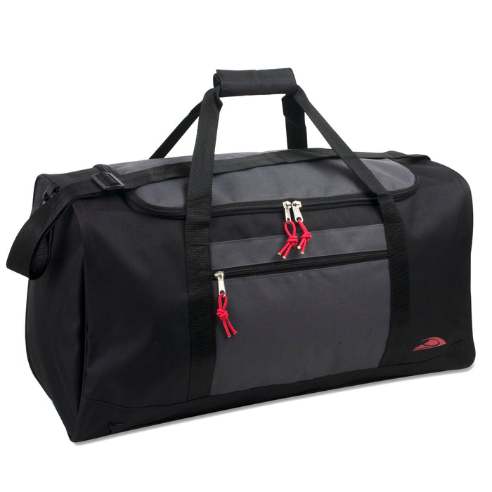 61cm Duffel Bag Jumbo 54L Capacity With Front Zippered Pocket