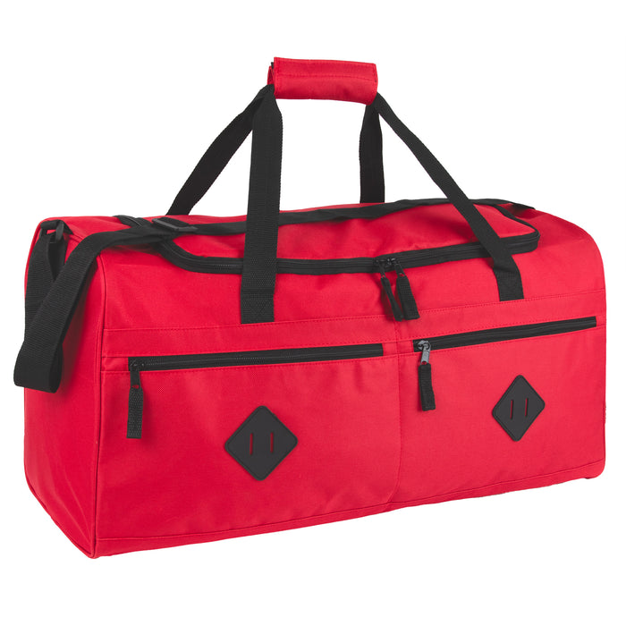 61cm Multi Pocket Duffel Bag 54L Capacity