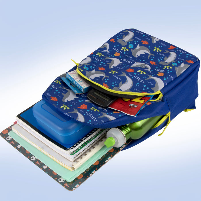 38cm Children's Character Backpack School Bag 14L Capacity - 8 Assorted Prints