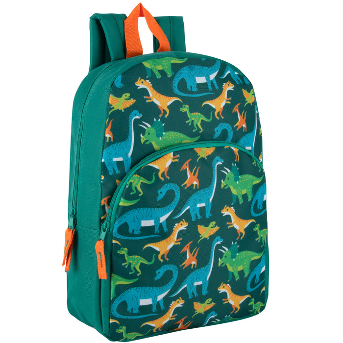 38cm Children's Character Backpack School Bag 14L Capacity - 8 Assorted Prints