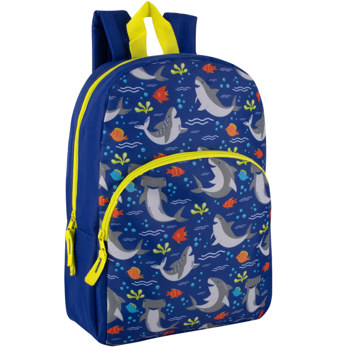 38cm Children's Character Backpack School Bag 14L Capacity - 8 Assorted Prints