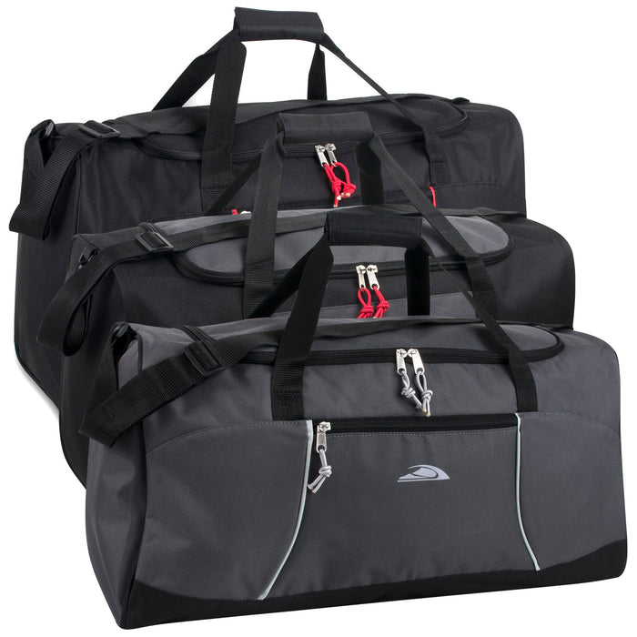 61cm Duffel Bag Jumbo 54L Capacity With Front Zippered Pocket