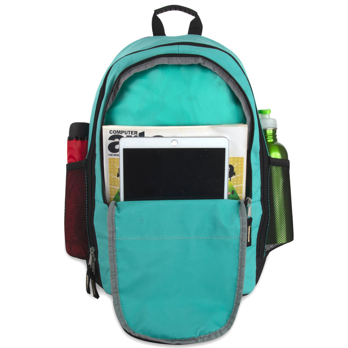 Wholesale 48cm Backpack 25L Capacity With Reflective Safety Strap - 3 Girl Colours