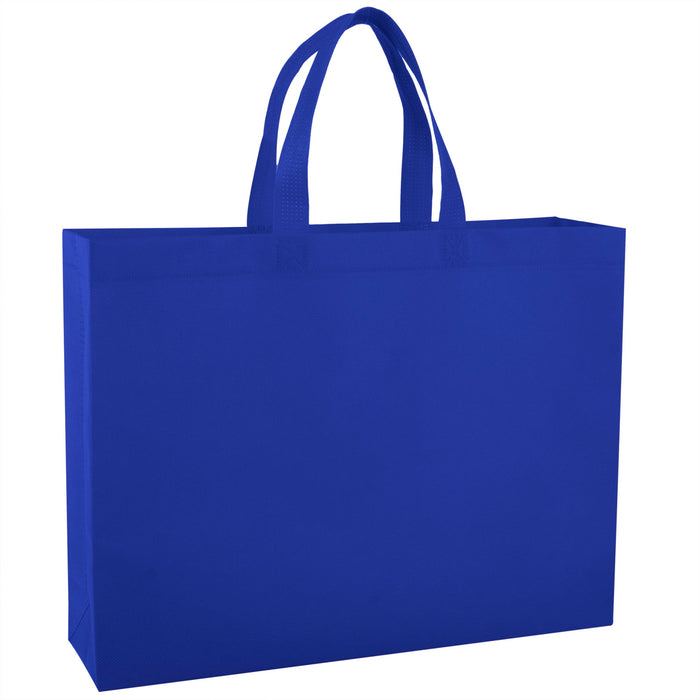 Wholesale Shopper Non Woven Tote Bag 30 x 40.5 - Blue