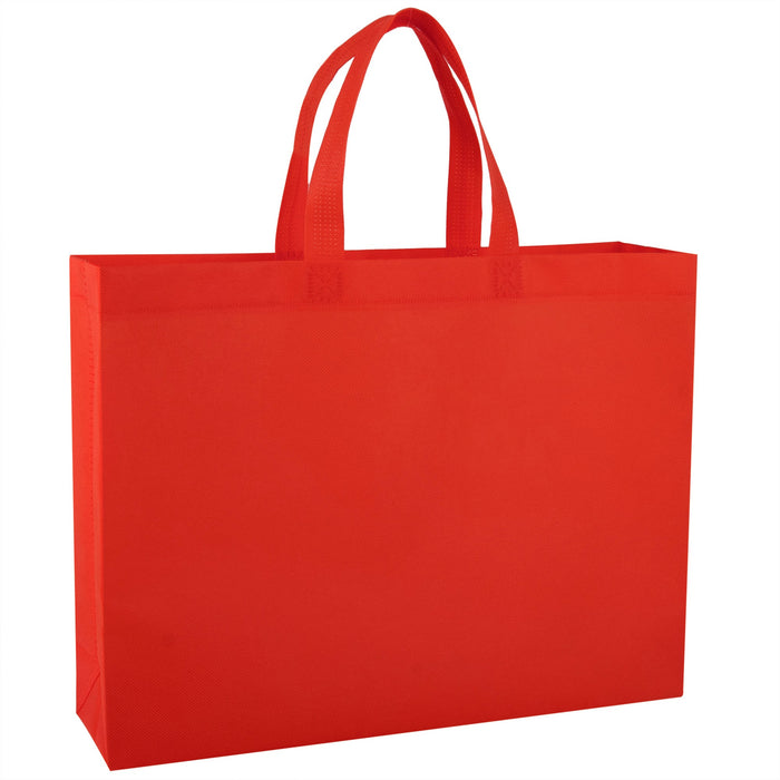 Wholesale Shopper Non Woven Tote Bag 30 x 40.5 - Red